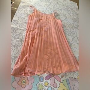 BCBGeneration Chiffon Peach Dress